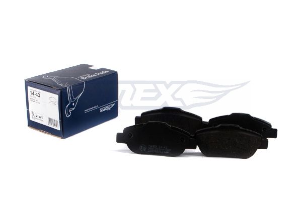 TOMEX BRAKES Bremžu uzliku kompl., Disku bremzes TX 14-43